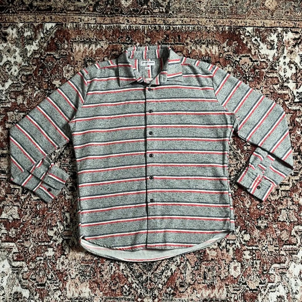 American Apparel - Gray/Red/Blue/White Flannel